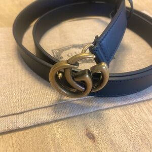 Gucci GG Marmont thin belt